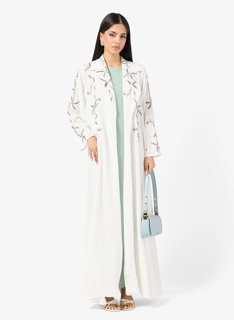 Khizana Printed Abaya - Image 1