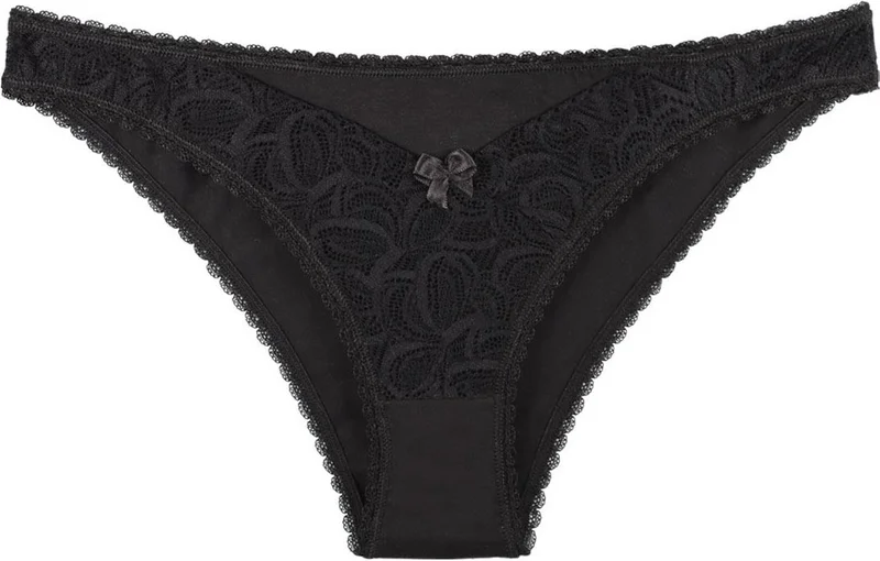 سينسو Women's Lace Front Slip Panties 3 Pack Set KTS2069
