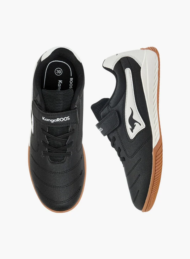 كانغاروس Women's Panelled Sports Shoes with Hook and Loop Closure