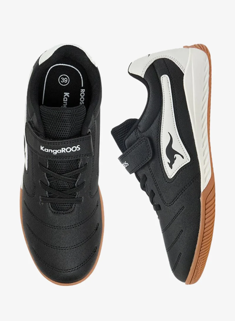 kangaROOS BLACK Women's Panelled Sports Shoes with Hook and Loop Closure for Women | Best Price UAE