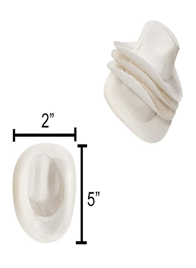 More Fiesta Mini Cowboy Rodeo Hats, 5 Inches Size - 12 Pack - Image 3