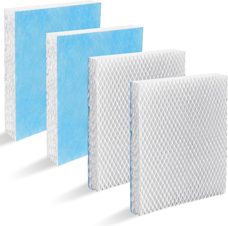 Lemige 4 Pack HFT600 Humidifier Filters T Compatible with Honeywell Humidifier HEV615 and HEV620, Compare to Part HFT600T HFT600PDQ, Upgraded HFT600PF1 Replacement Wicking Filter T - Image 1