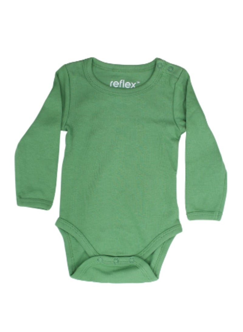 REFLEX 100% Super Soft Cotton, Full Sleeves Romper/Bodysuit, for New Born 