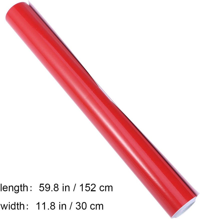 Gatuida Car Sticker Film Red Tint Automotive Decal Waterproof Easy to Stick Stretch No Air Bubbles Removable for Car Motorcycle Laptop Window - Image 4