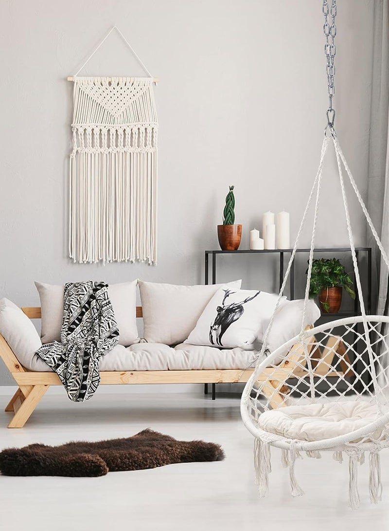 ماكس سترينث كرسي أرجوحة Agility كرسي أرجوحة Macrame للأماكن الداخلية والخارجية - Image 3