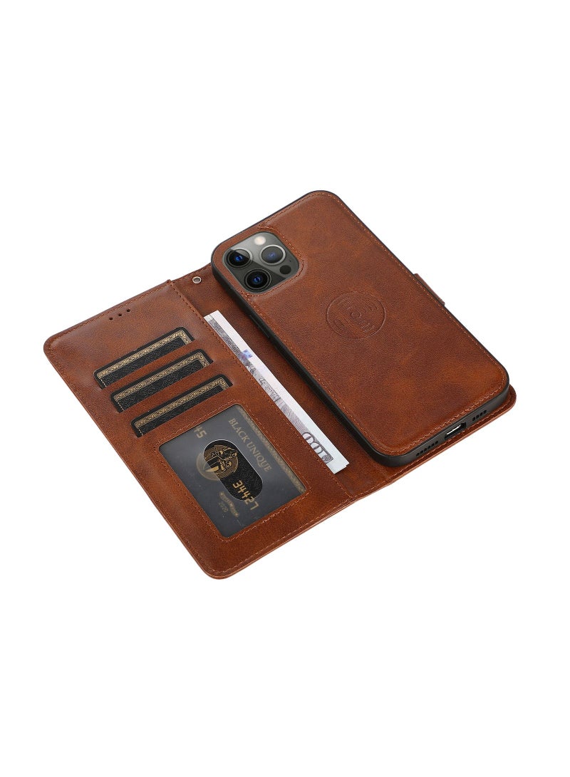 Suteni Flip Cover Protective Leather Case for iPhone - Image 3
