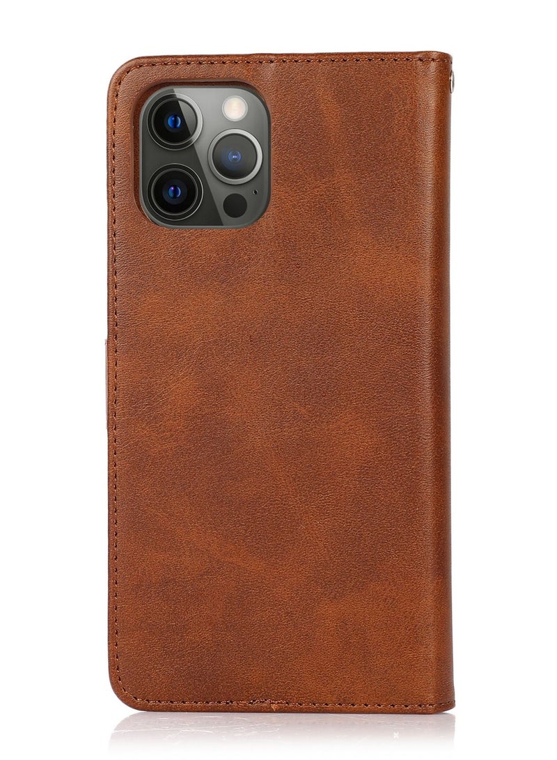 Suteni Flip Cover Protective Leather Case for iPhone - Image 1