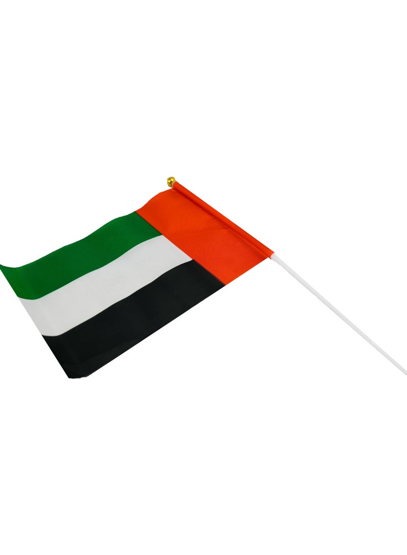 UAE NATIONAL FLAG - SATIN SHINY MATERIAL