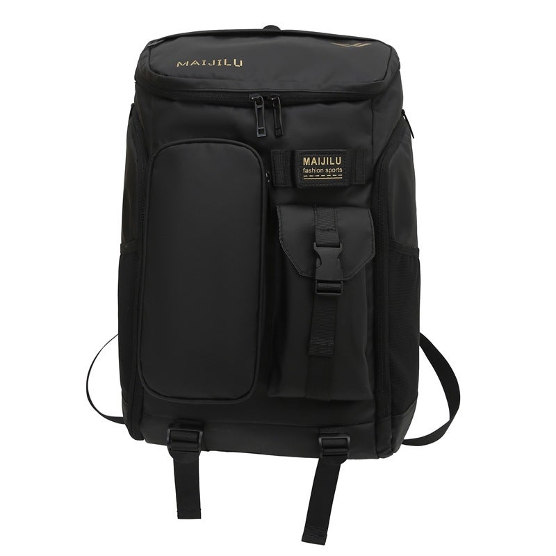 Generic Functional Multi-Compartment Backpack Black