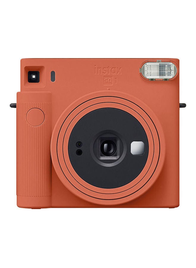 FUJIFILM Instax Square SQ1 Instant Camera, Terracotta Orange
