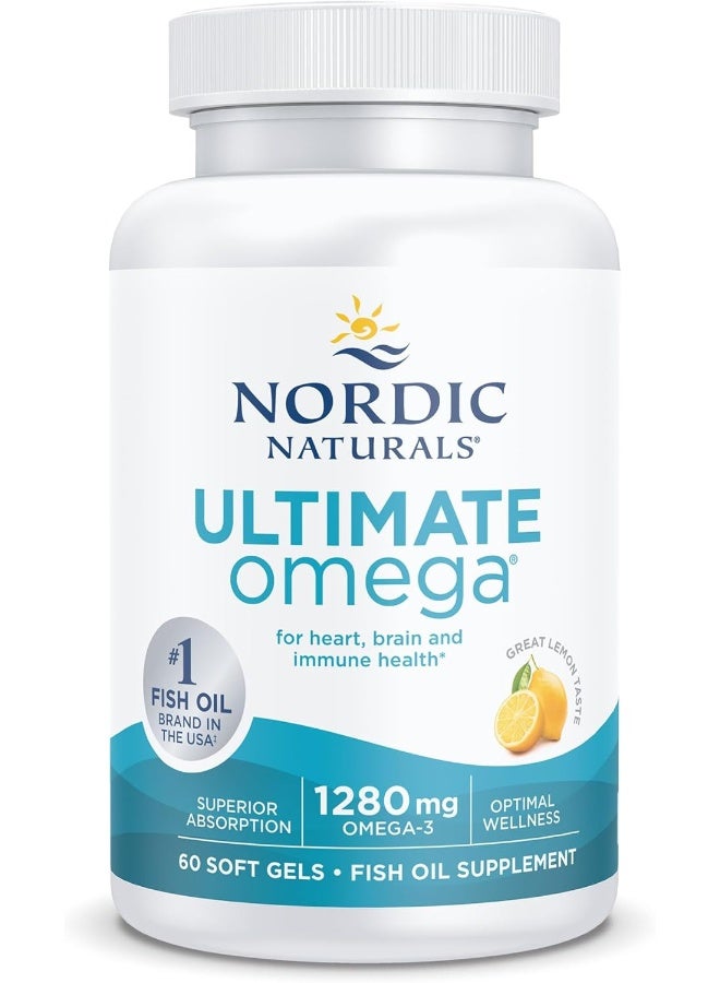 Nordic Naturals Ultimate Omega, 60 Softgels