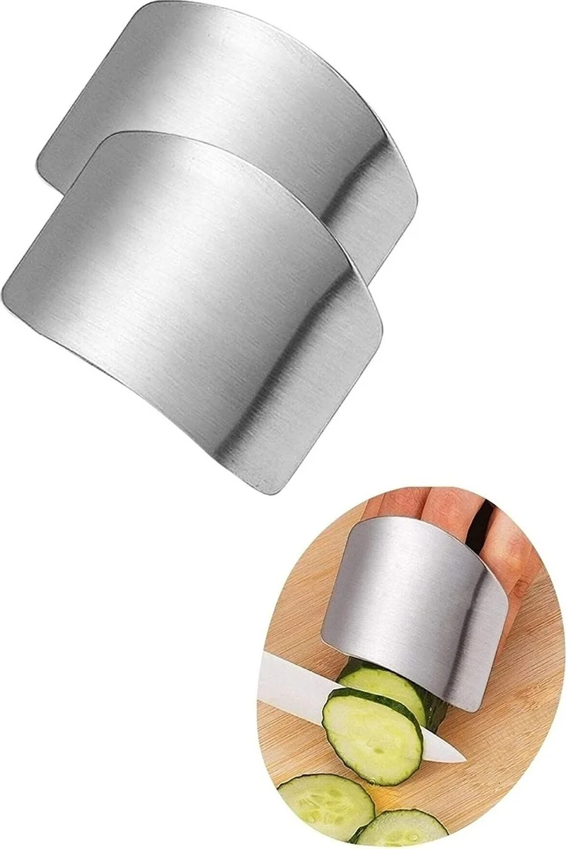 Safestore 2-Piece Metal Finger Protector Fast and Safe Cutting Stainless Steel Protective Device