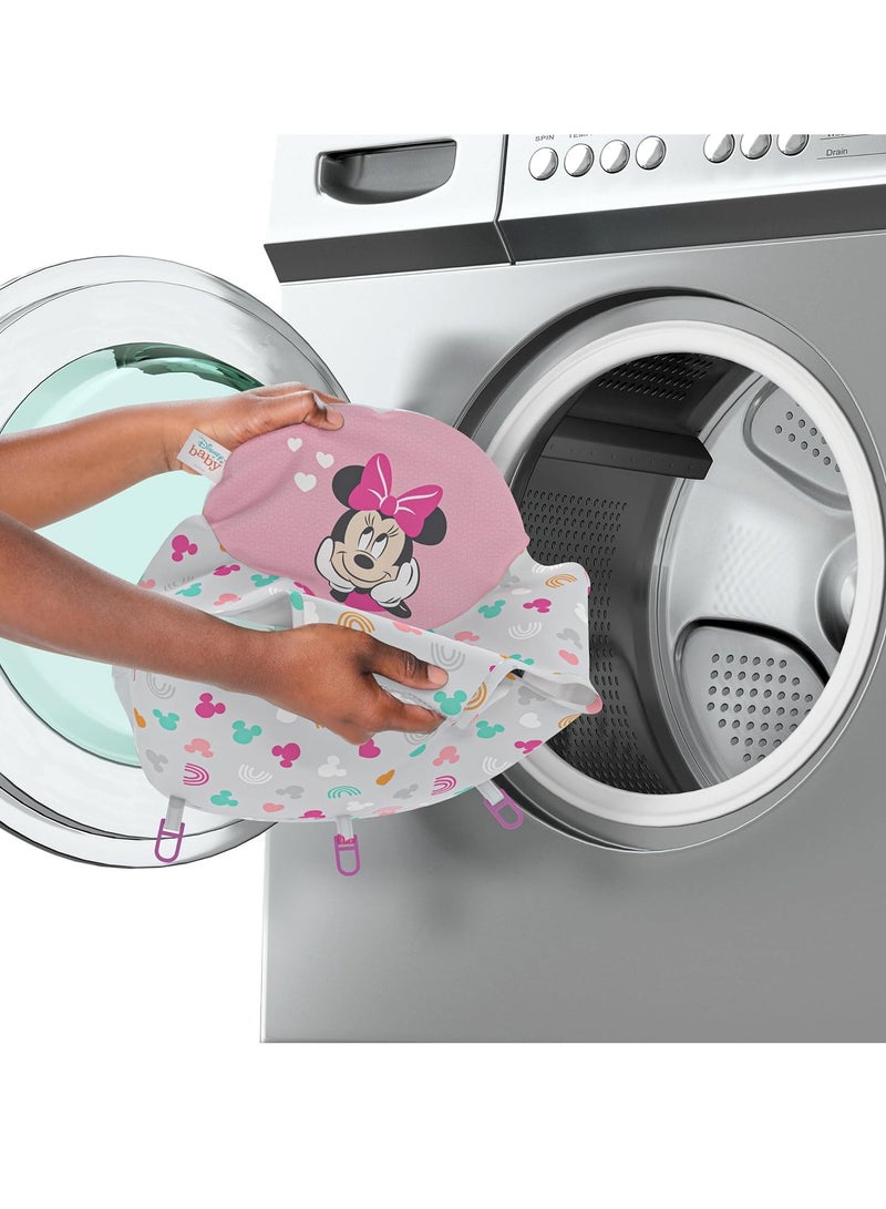Bright Starts Bright Starts Disney Baby Minnie Mouse Forever Besties 2-in-1 Baby Activity Walker - Easy Fold Frame and Removable -Toy Station, 6 Months and up - Image 4