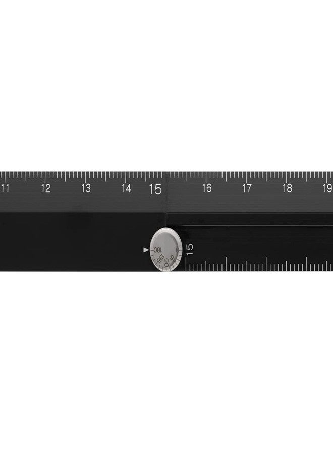 Midori DESIGNPHIL 42286006 Midori Ruler Aluminum Multi Ruler, 11.8 inches (30 cm), Black A - Image 5