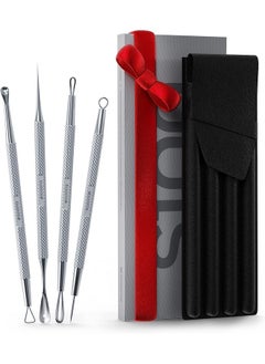 Suvorna Skinpal Pimple Popper Tool Kit Milia Remover Lancets For Facial Extraction Whitehead Extractor Tool Comedone Extractor Blackhead Remover Tool Acne Needle Tool & Cyst Removal Tool.  - Image 1