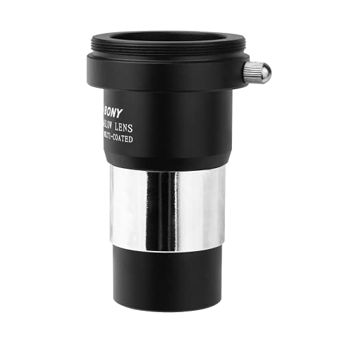 SVBONY Barlow Lens 2X, 1.25 inch Barlow Lens with Multi Coated Broadband Green Film, Telescope Accessories with M42 Thread for Telescope Eyepiece - Image 1