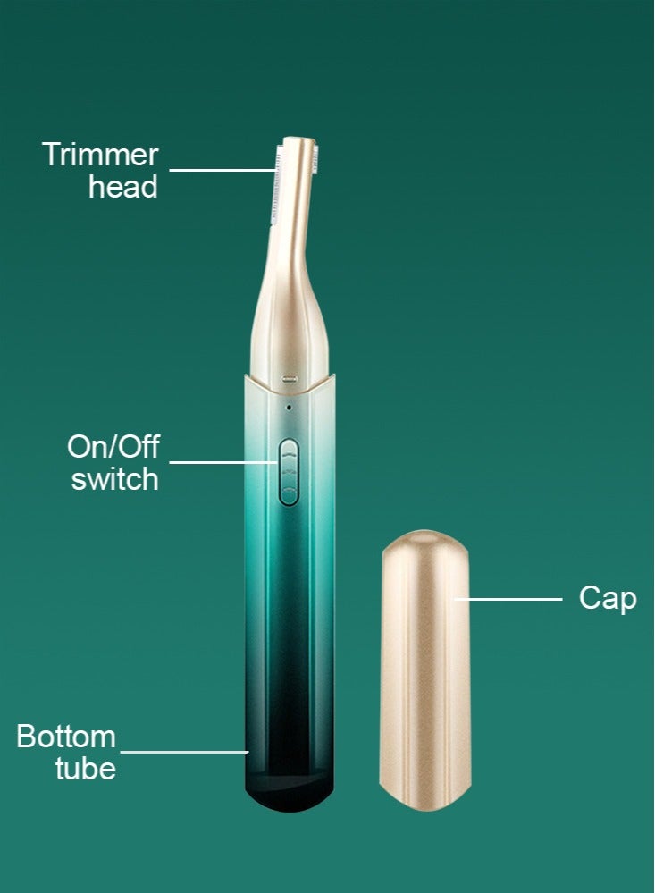 بيرفيي جهاز تشذيب كهربائي احترافي صديق للبشرة الحساسة، تصميم بزر واحد للتصفيف، استخدامات متعددة وتنظيف سهل لتجربة تشذيب دقيقة - Image 3