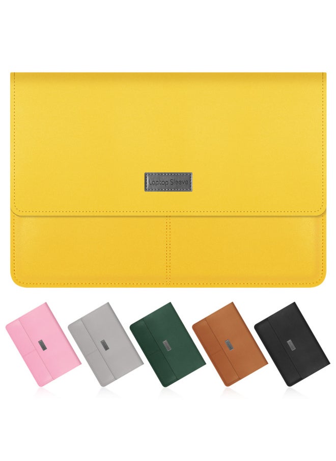 Generic - Notebook 15-inch Inner Bag For Huawei Mate 14-inch For Apple Macbook Ultra-thin Storage Bag Computer Bag-Color:Pink (without Accessories Package)-Applicable Model:13/14 Inches - Image 1