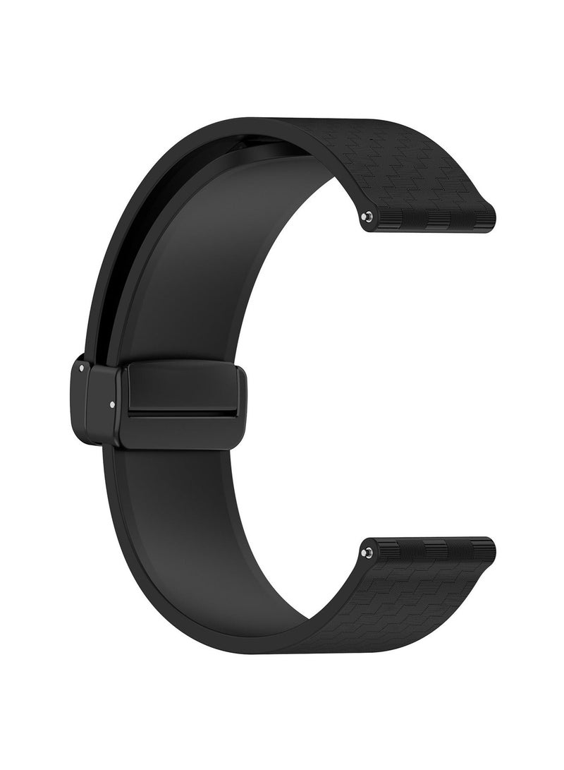 X-level Huawei Watch 4 Replacement Band 22mm Replacement Wrist Watch Strap Band Compatible With Huawei Watch 4/Watch GT3 46mm/GT4 46mm/Soft Silicone Watch Band With Magnetic Buckle Sport Watch Strap - Image 5