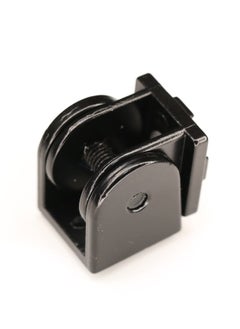 SYOSI Black Living Hinge, Zinc Alloy Flexible Pivot Joint Connector for Aluminum Extrusion Profile 2020 Series Slot 6mm (4 Pieces)  - Image 4