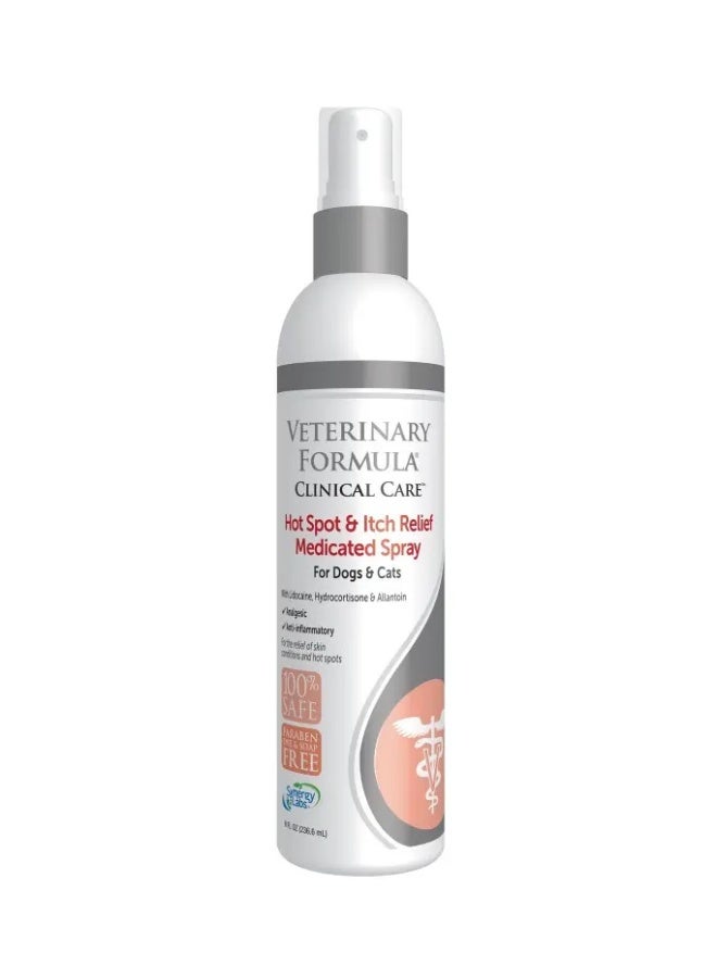 Veterinary Formula Hot Spot & Itch Relief Medicated Spray Pets 236.6 ml - Image 1