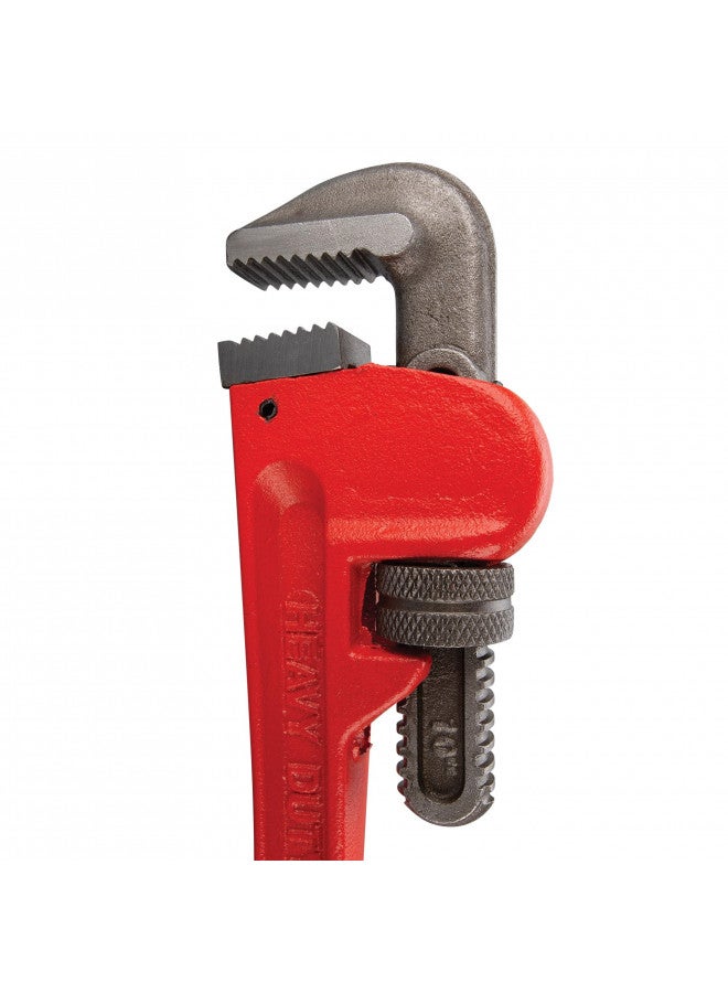 Performance Tool W1133-12B Heavy-Duty Adjustable Straight Pipe Wrench, 12-inch