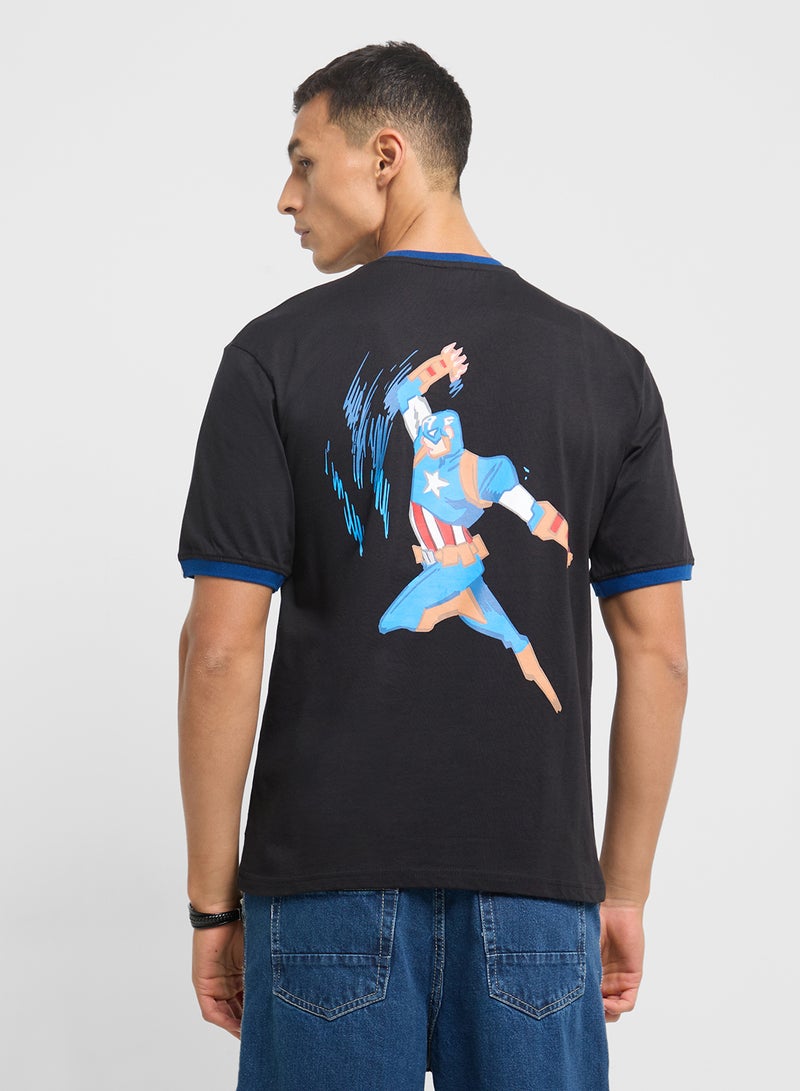 MARVEL Oversized Graphic T-Shirt - Image 2