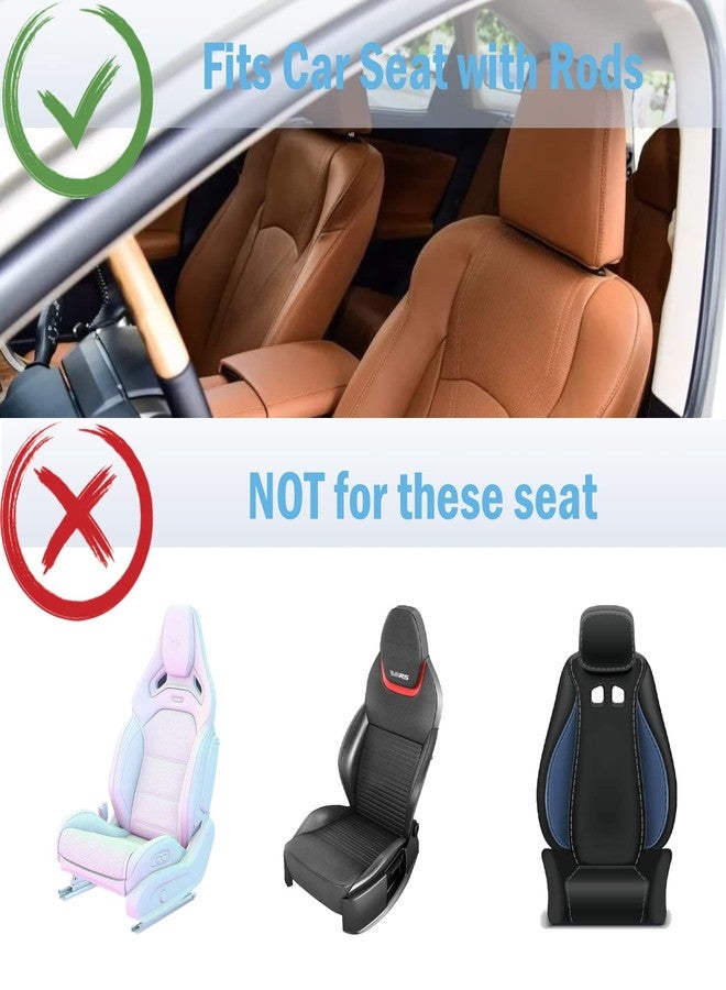 VRBFF [Upgraded] Car Seat Table with Expandable Tray - Car Desk for Laptop Car Backseat Mount, Car Trays for Eating with Non-Slip Pad/Phone&Tablet Holde, Car Accessories for Writing/Laptop/Dining/Work - Image 4