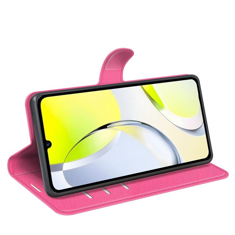 erorex For ZTE Blade A76 4G Litchi Texture Horizontal Flip Leather Phone Case with Holder(Rose Red) - Image 5