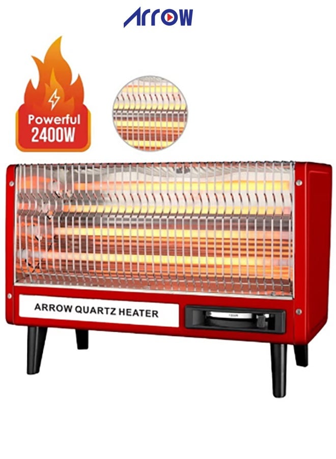 Arrow 2400W Electric Heater High Efficiency & Energy Saving, Ultra High Power, Safety Device for Auto Switch-Off When Tip-Over, 2 Years Warranty | RO-CP2400 - Image 1