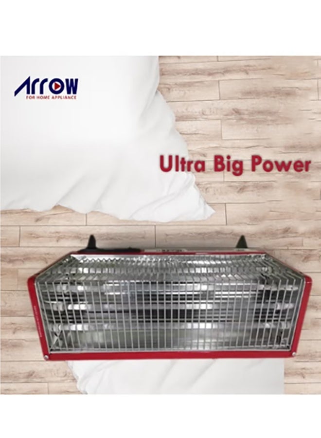 Arrow 2400W Electric Heater High Efficiency & Energy Saving, Ultra High Power, Safety Device for Auto Switch-Off When Tip-Over, 2 Years Warranty | RO-CP2400 - Image 3
