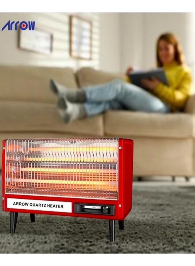 Arrow 2400W Electric Heater High Efficiency & Energy Saving, Ultra High Power, Safety Device for Auto Switch-Off When Tip-Over, 2 Years Warranty | RO-CP2400 - Image 4
