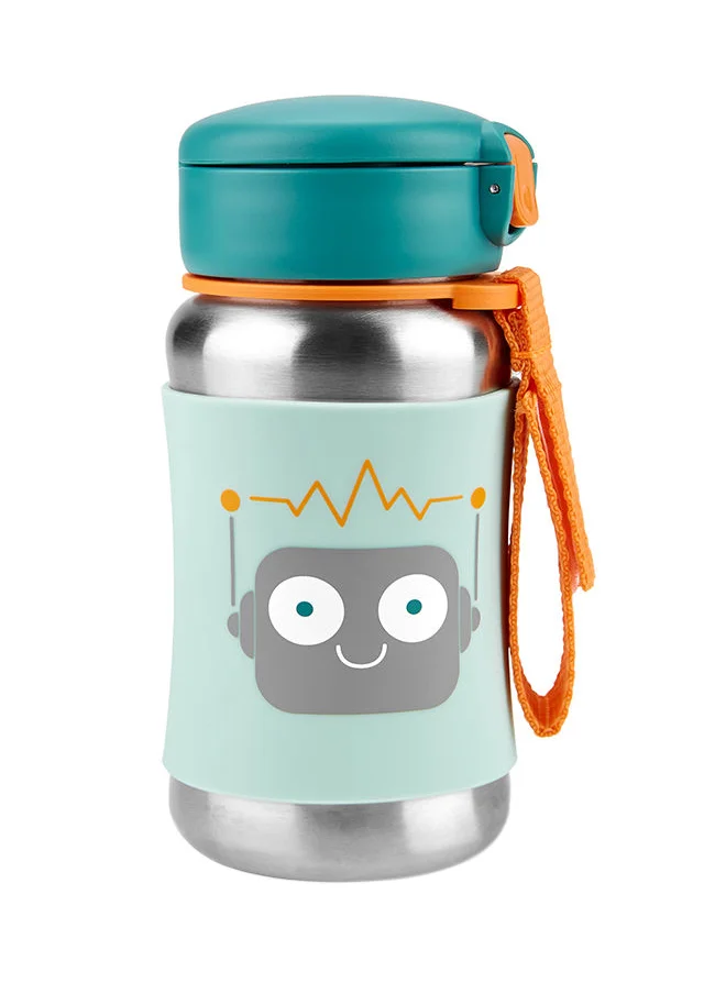 سكيب هوب Spark Style SS Straw Bottle Robot
