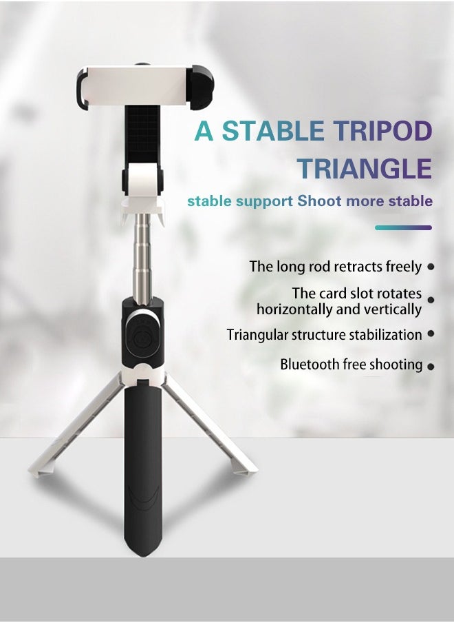 Detachable Bluetooth Mini Selfie Stick for iPhone HUAWEI, Etc