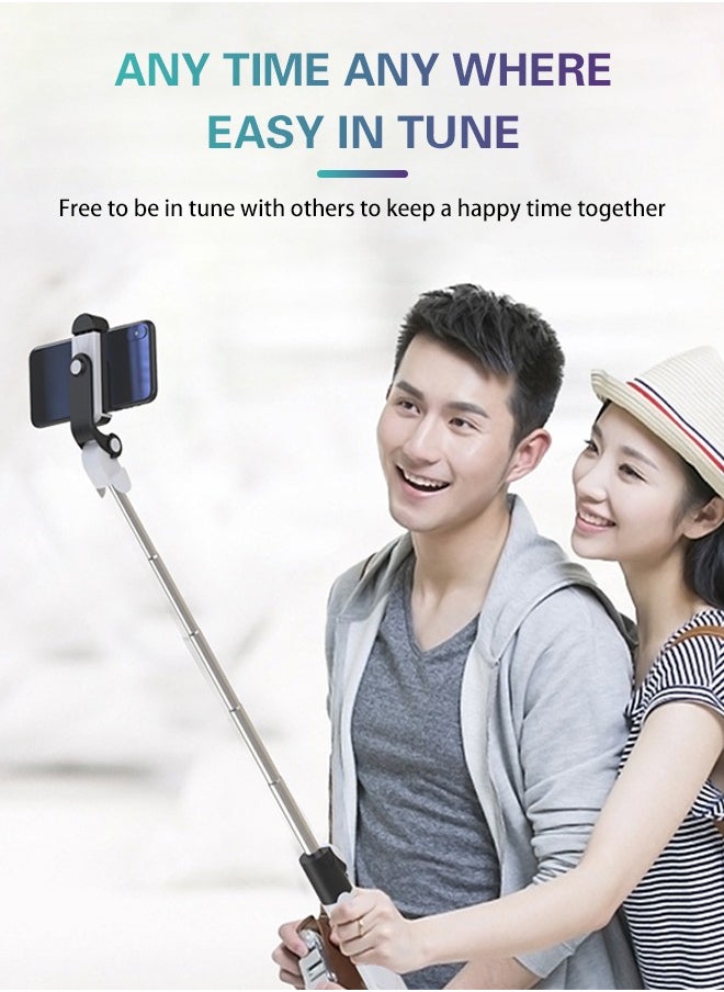 Detachable Bluetooth Mini Selfie Stick for iPhone HUAWEI, Etc