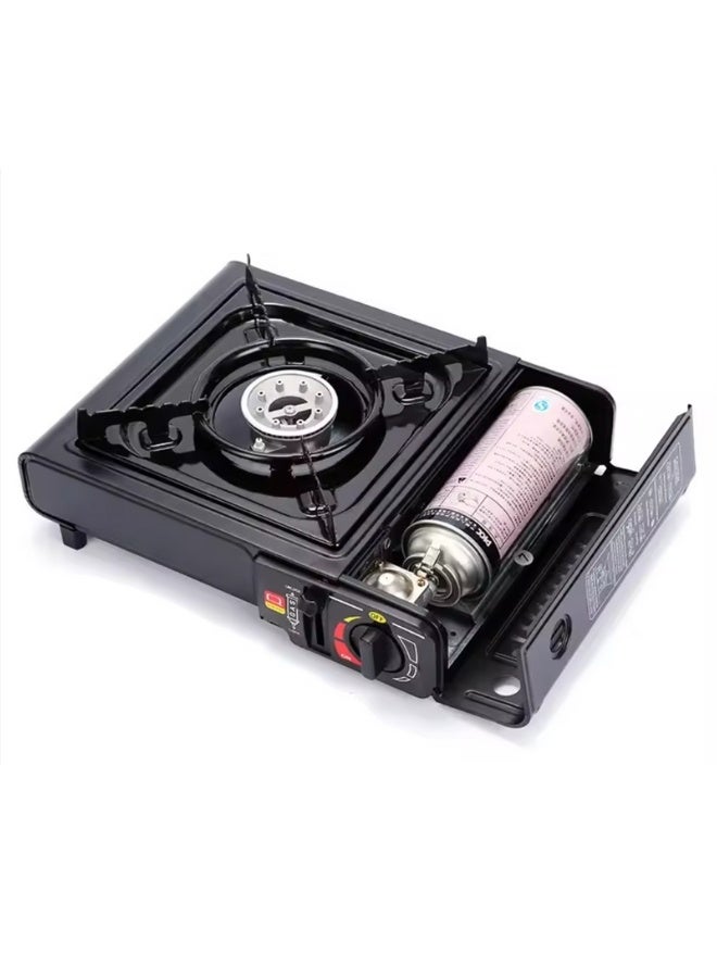 "موقد غاز محمول للتخييم والمنزل - صغير الحجم ومتين | أفضل موقد غاز للطهي في الهواء الطلق" - Image 4