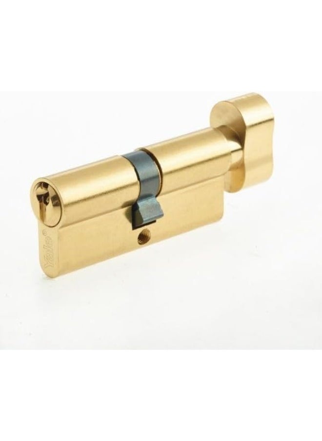 Yale Yale Cylinder Lock with PB Knob 70Mm (35+35)  - Image 2