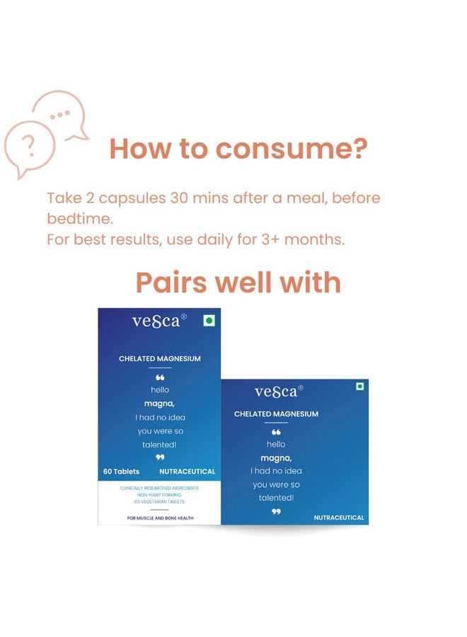 Vesca فيزكا جلوتاثيون مع فيتامين C و E لدعم المناعة ومضادات الأكسدة، بشرة صحية متألقة ومشرقة وتنظيف الكبد للرجال والنساء 100% نباتي وطبيعي | 200 ملغ_60 كبسولة نباتية - Image 4