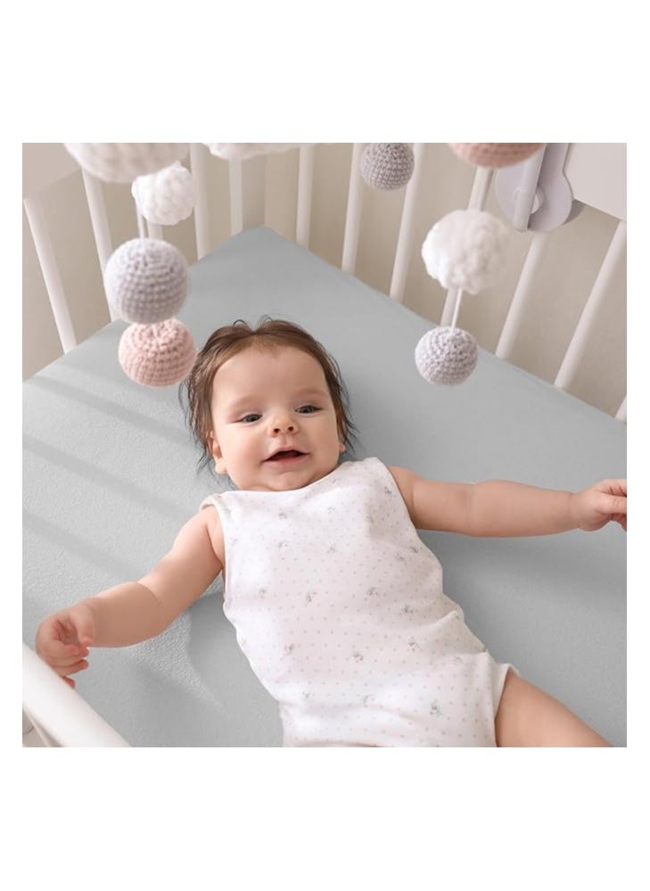 Moro Moro Soft & Breathable Mini Crib Sheet – 100% Cotton  - Image 3