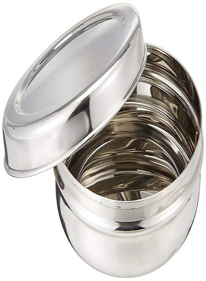 Bartan Star Belly Shape Stainless Steel Dabba Set 3 pcs (250ml,350ml,450ml) - Image 3