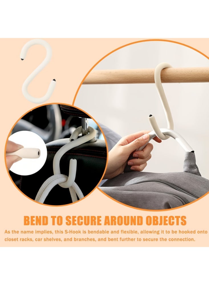 REZAKO Car seat back Organizer Hooks，Car Organizers Flexible Hook Adjustable to any shape，Headrest Hooks，Car Hand Bag Hooks，Toy Organizer Hooks,Car Seat Back Storage Hook - Image 5