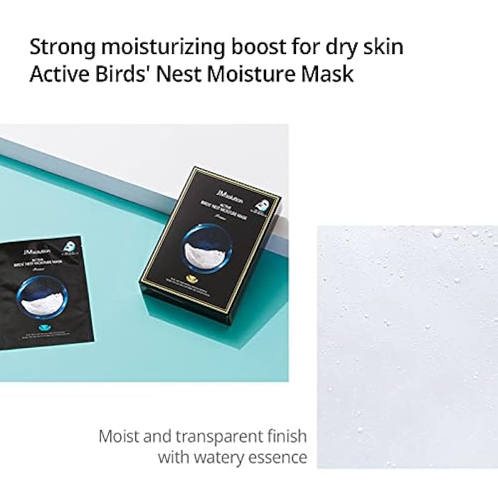 JMsolution ACTIVE BIRDS' NEST MOISTURE MASK (Pack of 10) - Image 5
