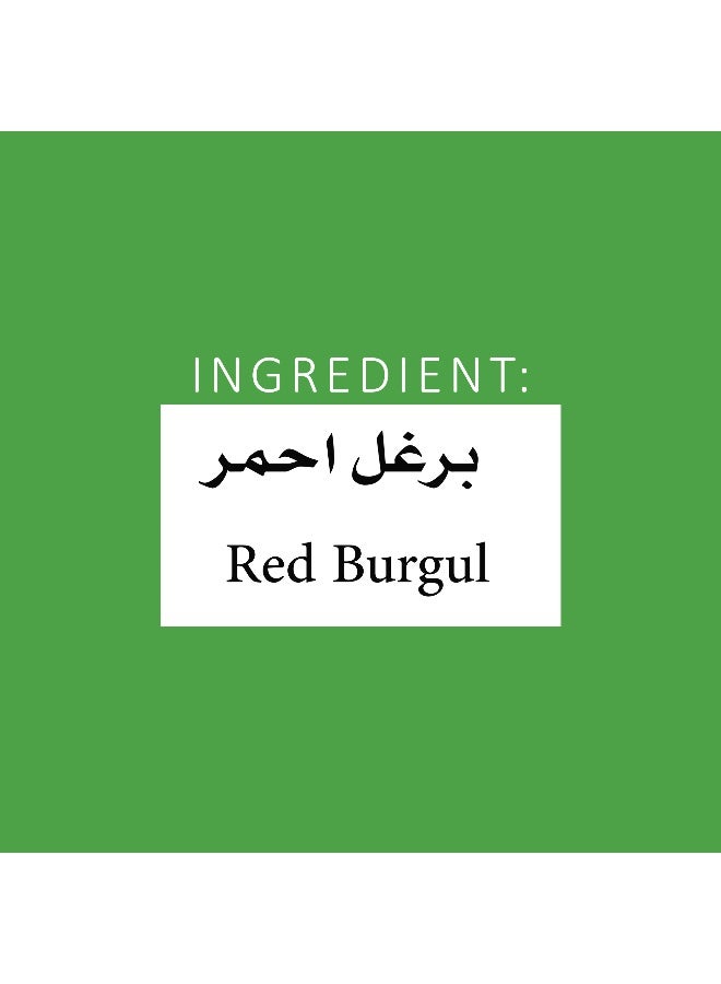 El Basha Red Bulgur 800G, Cracked Wheat For Tabbouleh Kibbeh And Pilaf - Image 3