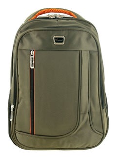 SENATOR Backpack Unisex Nylon Lightweight Water Resistant With Laptop Compartment For Travel Business College School bag, 41 Cm Casual Hiking Travel Daypack KH3005 Green  - Image 1