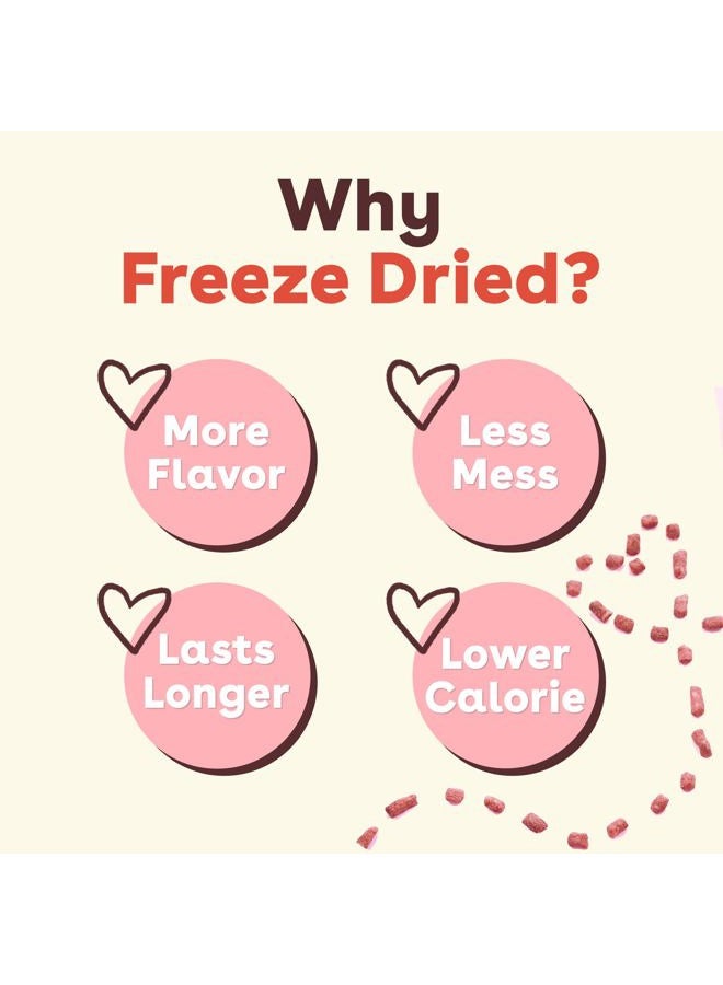 pupford Freeze Dried Training Treats for Dogs & Puppies, 475+ Three Ingredient Bites (Beef Liver, 4 oz) - Image 3