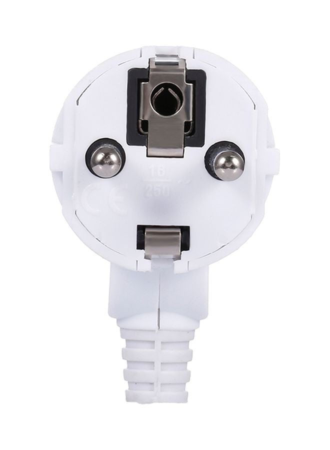 محول قابس بدبوس دائري أبيض - Image 3