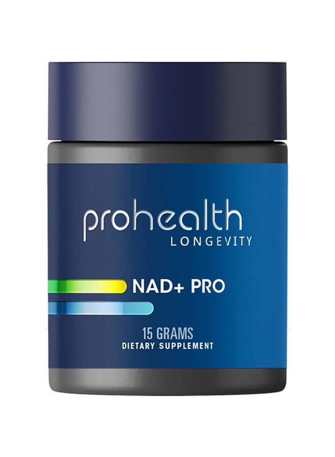 ProHealth بروهيلث NAD+ برو (15 جرام) - تعزيز NAD - مسحوق نيكوتيناميد أدينين ثنائي النوكليوتيد النقي المتاح حيوياً لطول العمر - Image 1