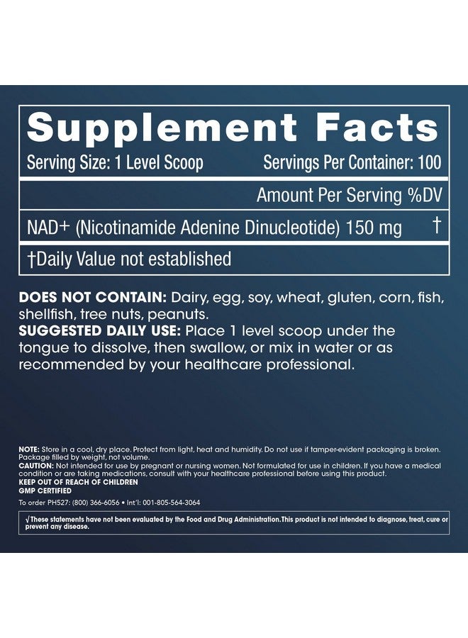 ProHealth بروهيلث NAD+ برو (15 جرام) - تعزيز NAD - مسحوق نيكوتيناميد أدينين ثنائي النوكليوتيد النقي المتاح حيوياً لطول العمر - Image 4