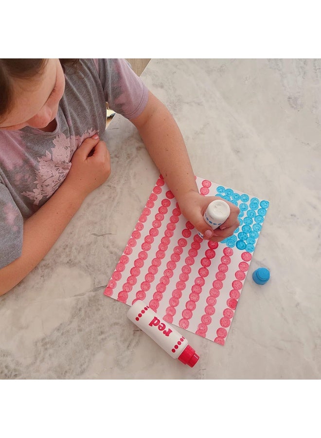 Do.A.Dot Art! Do A Dot Art! Markers 6-Pack Rainbow Washable Paint Markers, The Original Dot Marker, Activity Craft Coloring Supplies for Kids and Toddlers, Made in the USA - Image 4