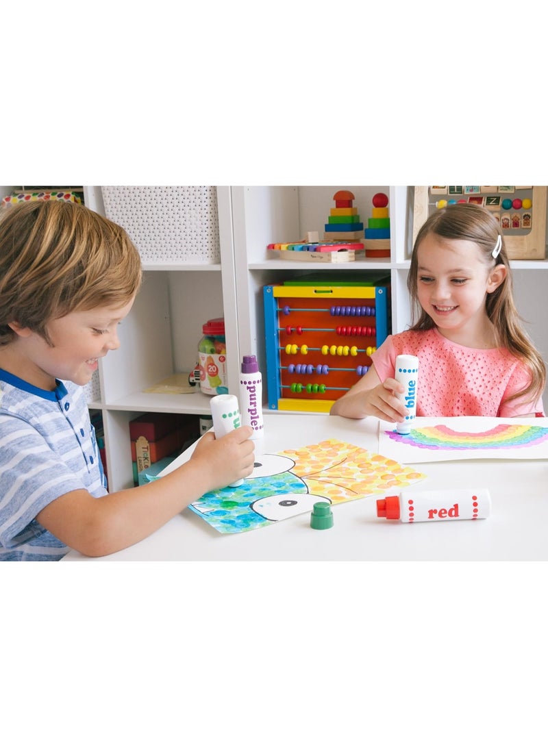 Do.A.Dot Art! Do A Dot Art! Markers 6-Pack Rainbow Washable Paint Markers, The Original Dot Marker, Activity Craft Coloring Supplies for Kids and Toddlers, Made in the USA - Image 3